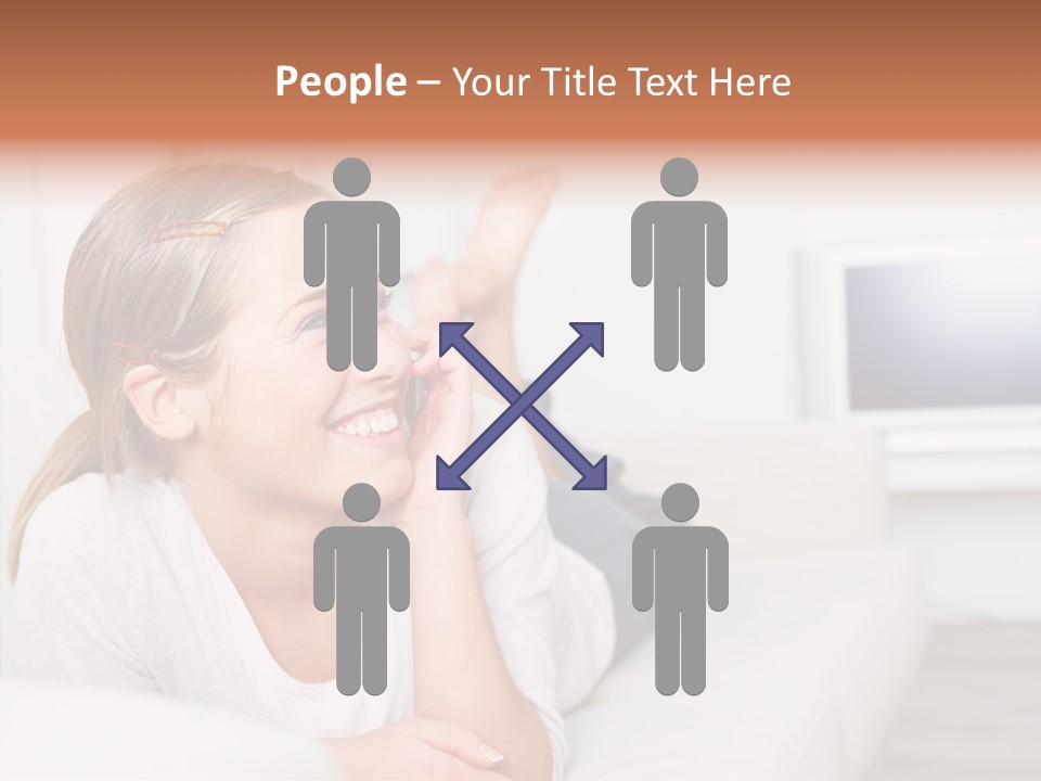 Figure Bu Ine Communication PowerPoint Template