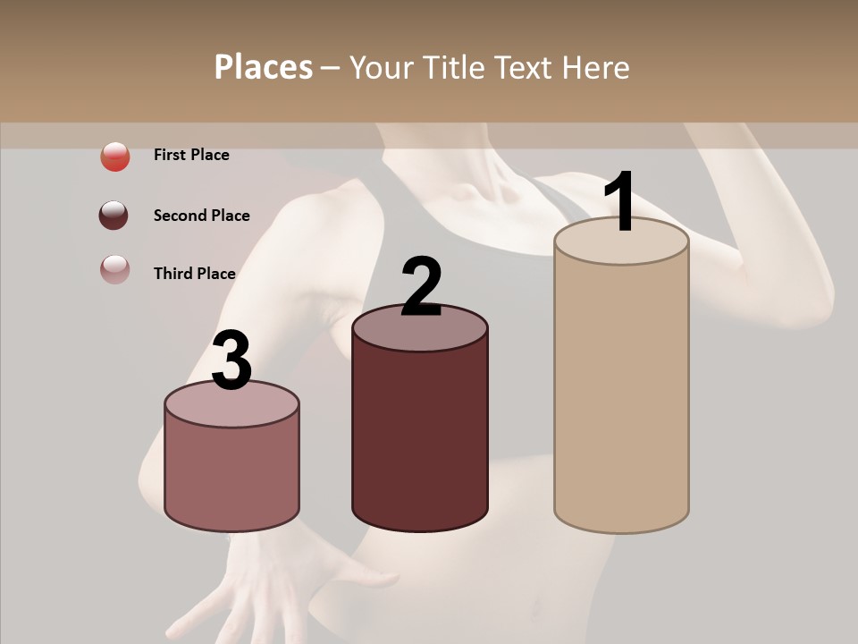 Erotic Girl Young PowerPoint Template