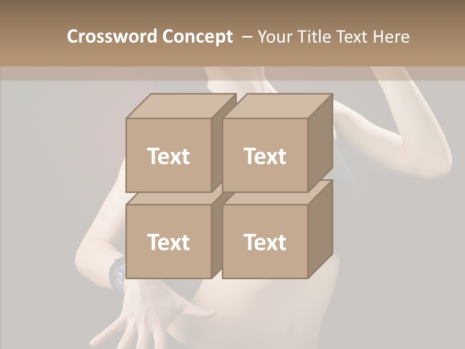 Erotic Girl Young PowerPoint Template