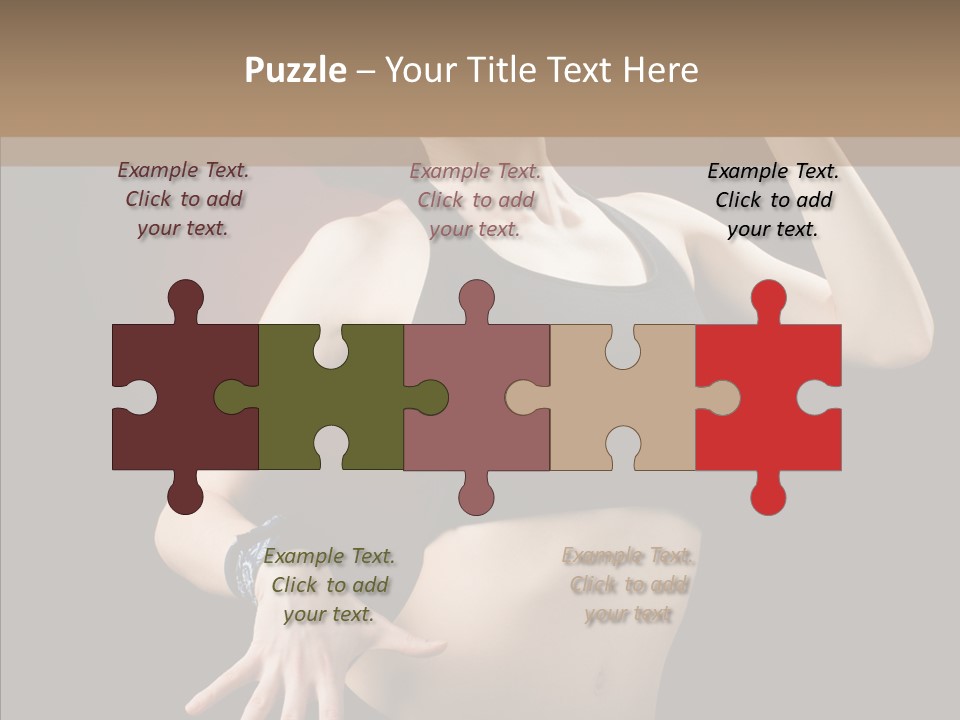 Erotic Girl Young PowerPoint Template