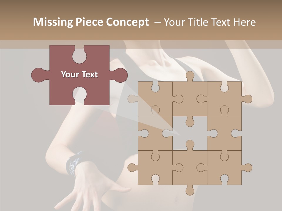 Erotic Girl Young PowerPoint Template