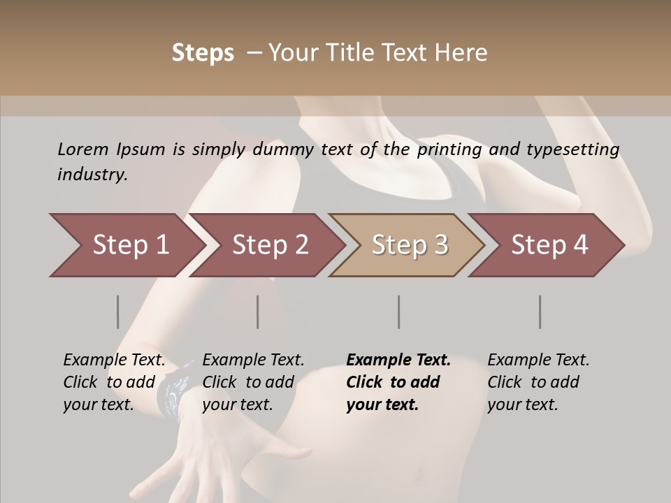 Erotic Girl Young PowerPoint Template