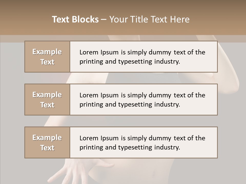 Erotic Girl Young PowerPoint Template