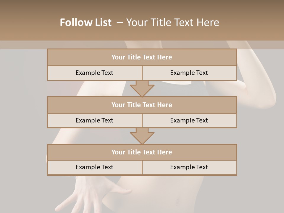 Erotic Girl Young PowerPoint Template