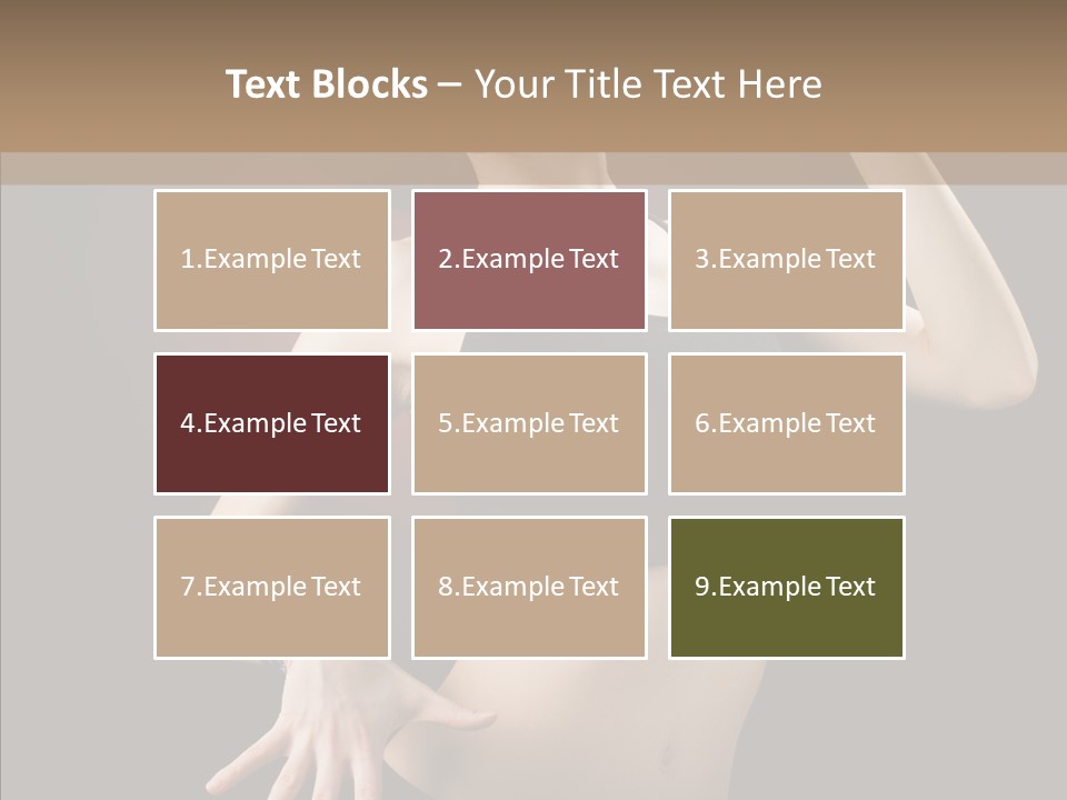 Erotic Girl Young PowerPoint Template