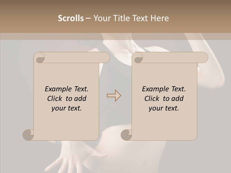 Erotic Girl Young PowerPoint Template