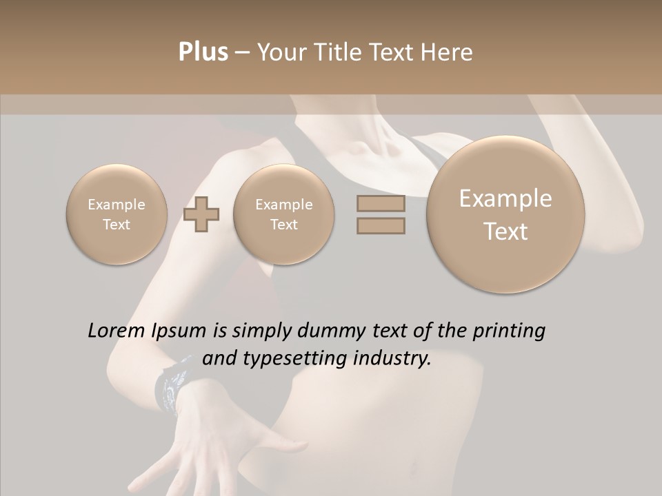 Erotic Girl Young PowerPoint Template