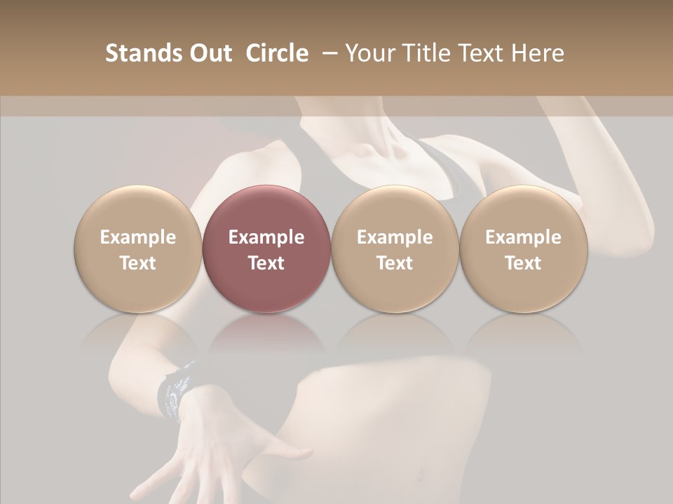 Erotic Girl Young PowerPoint Template