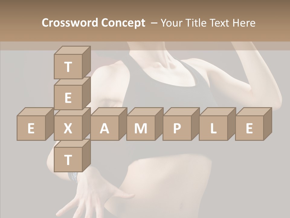 Erotic Girl Young PowerPoint Template