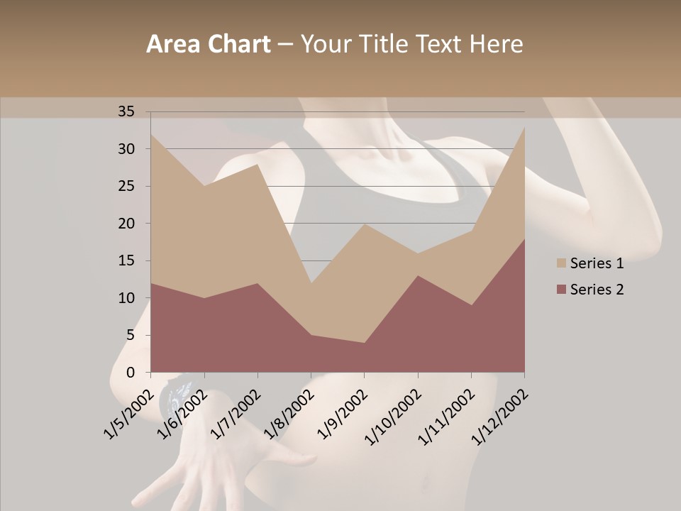 Erotic Girl Young PowerPoint Template