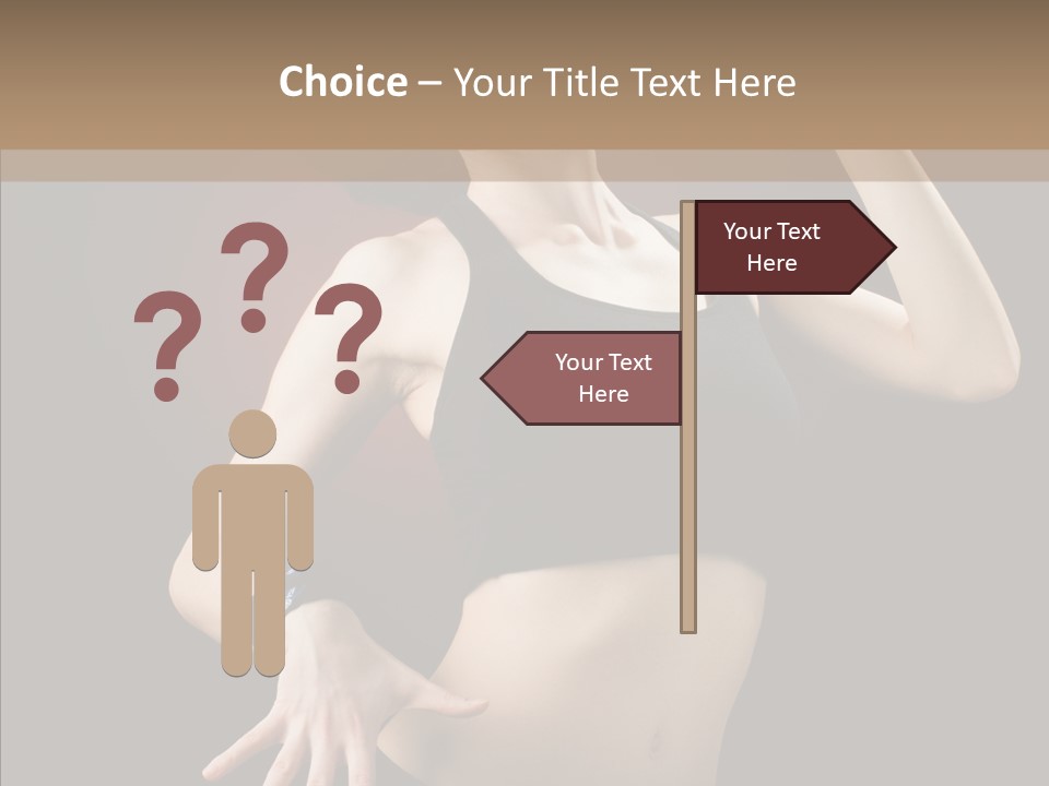 Erotic Girl Young PowerPoint Template