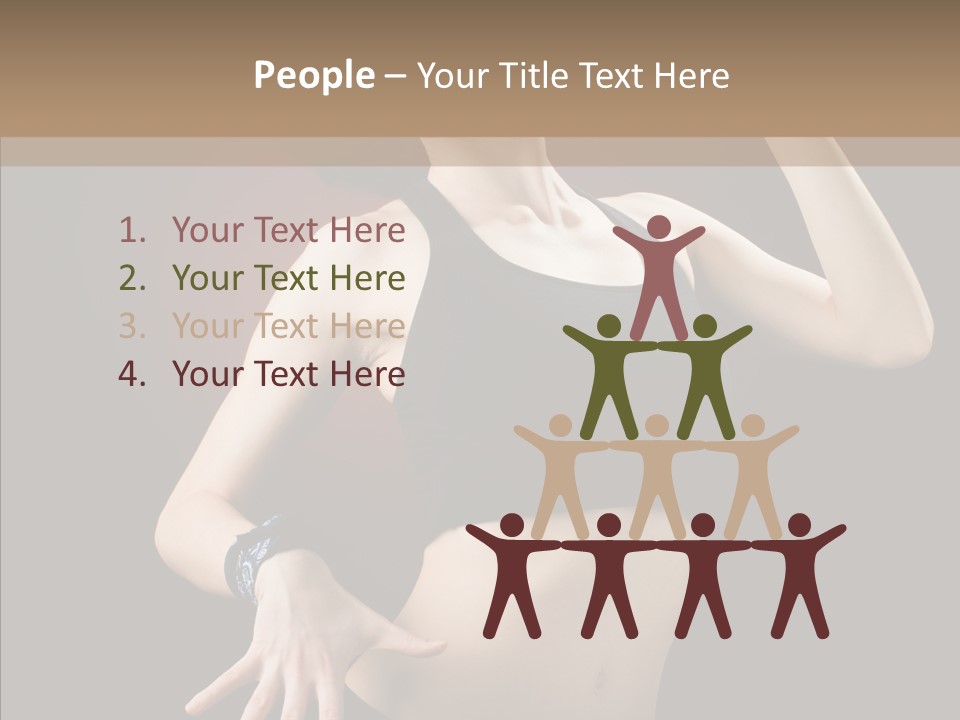 Erotic Girl Young PowerPoint Template