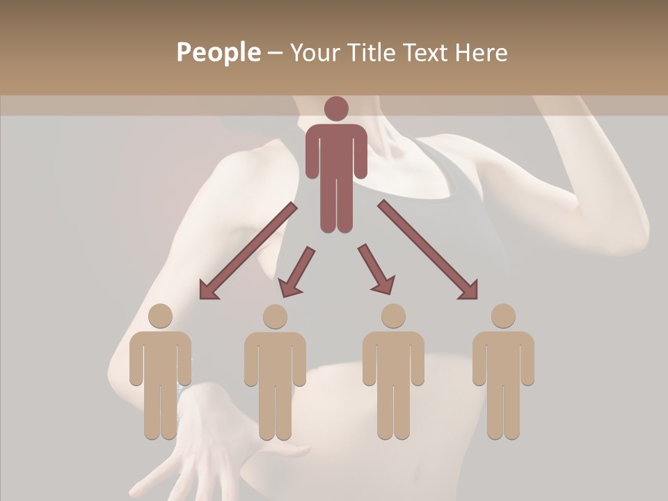 Erotic Girl Young PowerPoint Template