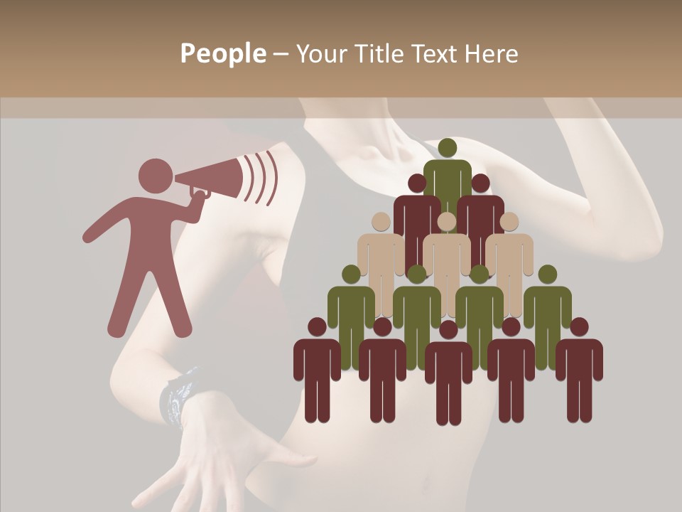 Erotic Girl Young PowerPoint Template