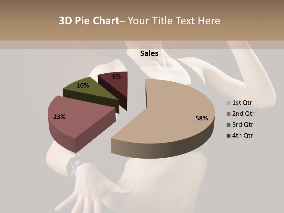 Erotic Girl Young PowerPoint Template
