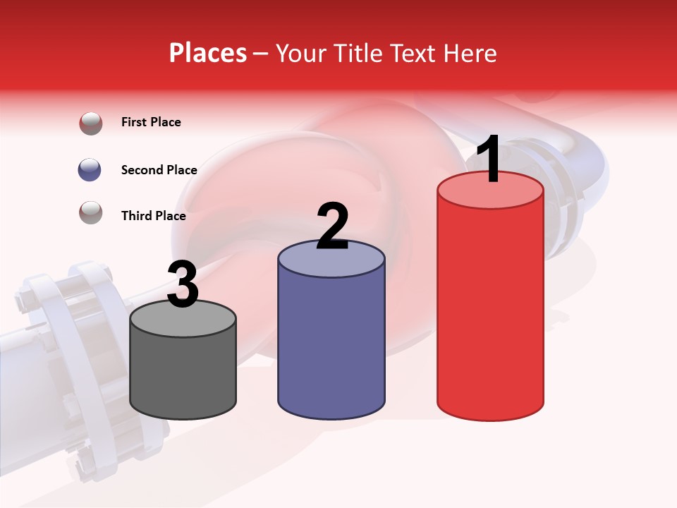 Technology Crane Pipeline PowerPoint Template