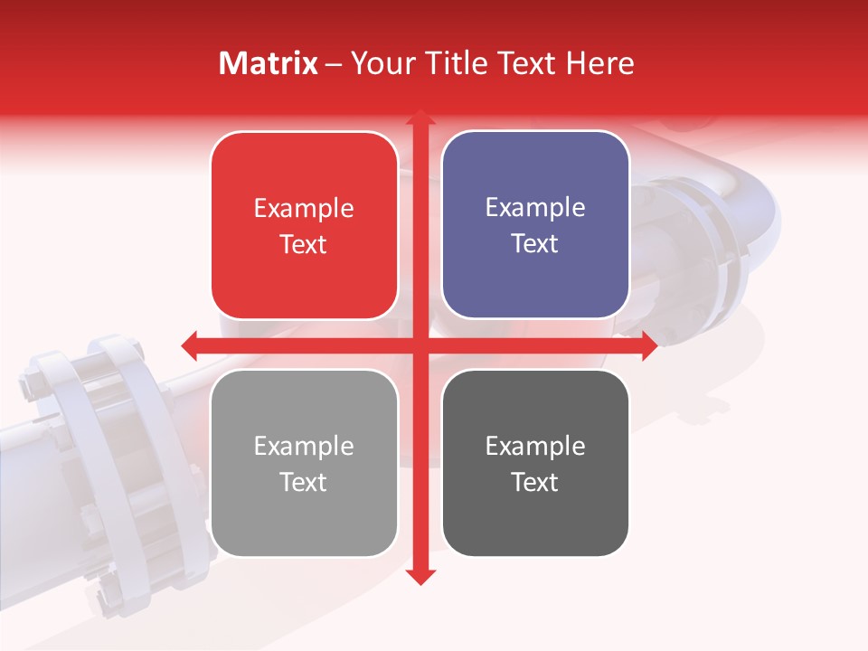 Technology Crane Pipeline PowerPoint Template