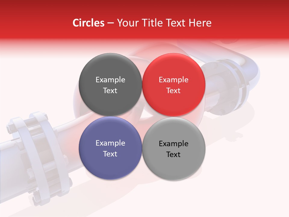 Technology Crane Pipeline PowerPoint Template