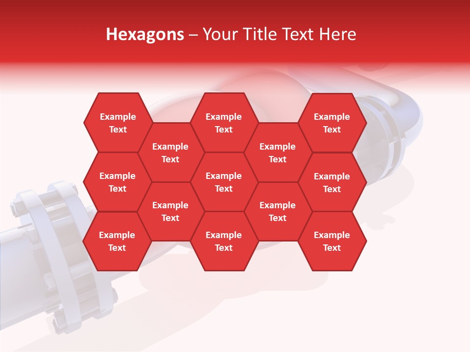 Technology Crane Pipeline PowerPoint Template