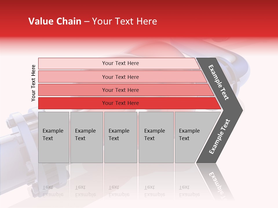 Technology Crane Pipeline PowerPoint Template