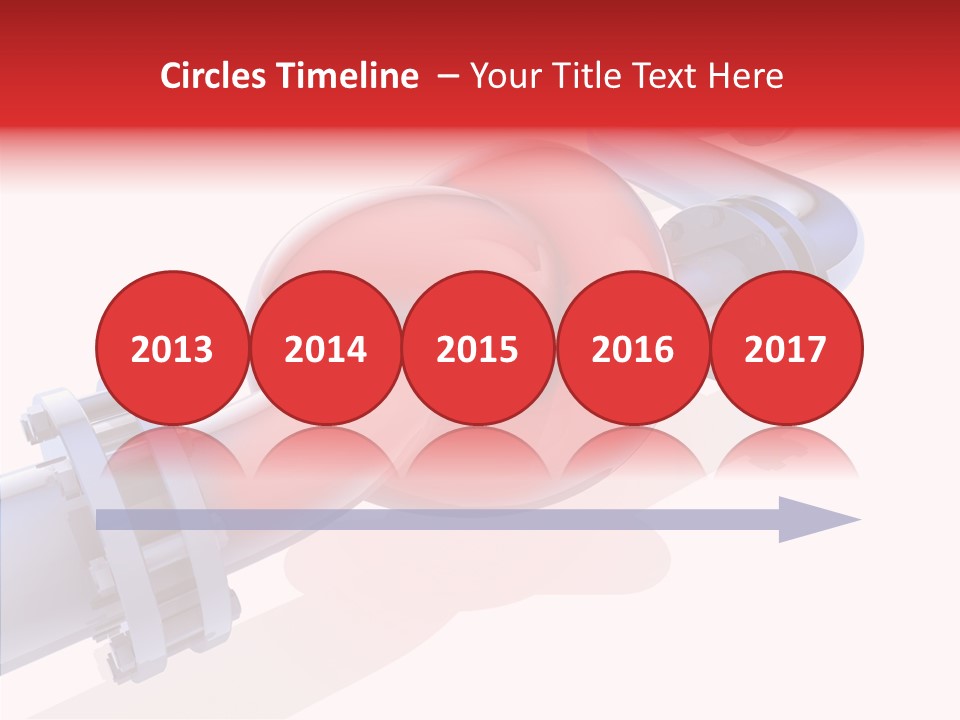 Technology Crane Pipeline PowerPoint Template