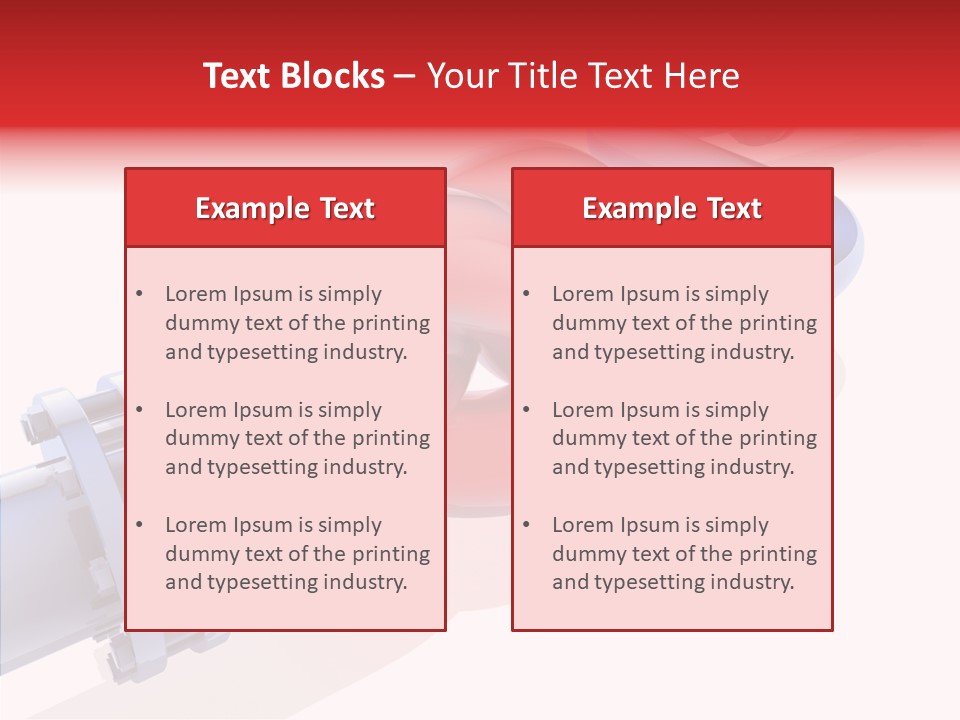 Technology Crane Pipeline PowerPoint Template