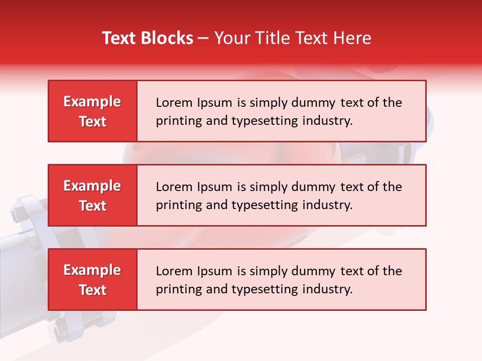 Technology Crane Pipeline PowerPoint Template