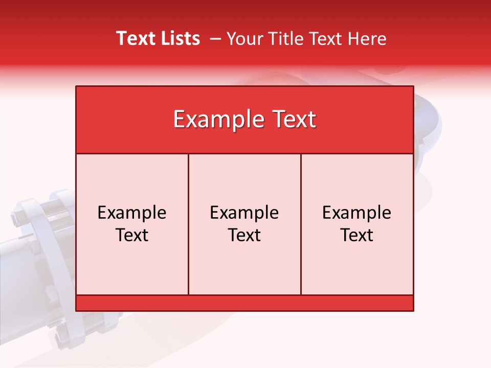 Technology Crane Pipeline PowerPoint Template