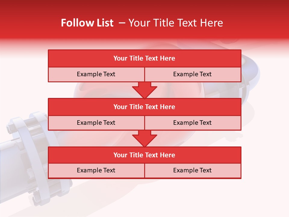 Technology Crane Pipeline PowerPoint Template