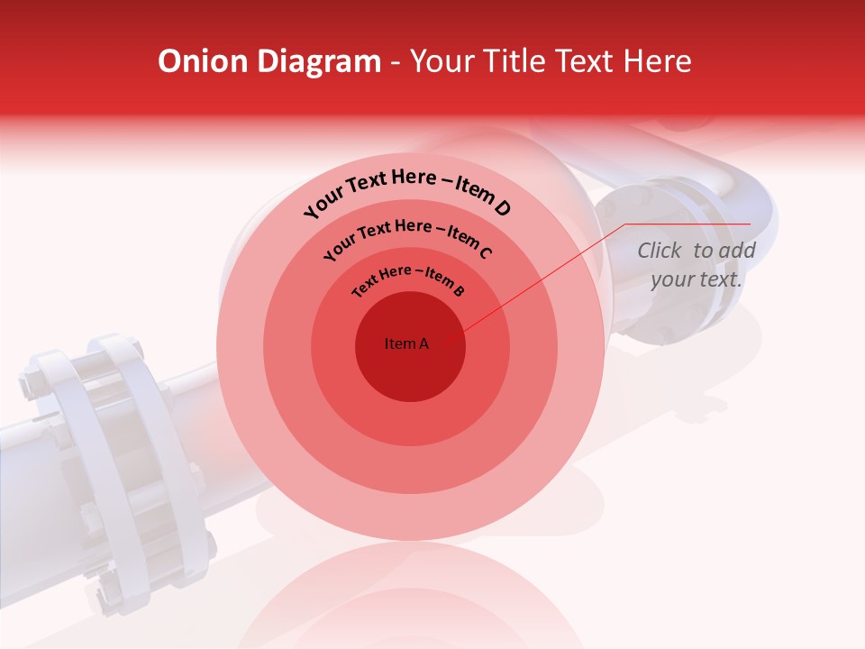 Technology Crane Pipeline PowerPoint Template