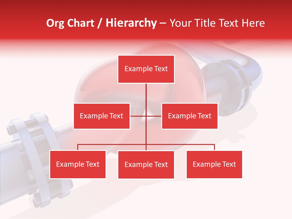 Technology Crane Pipeline PowerPoint Template