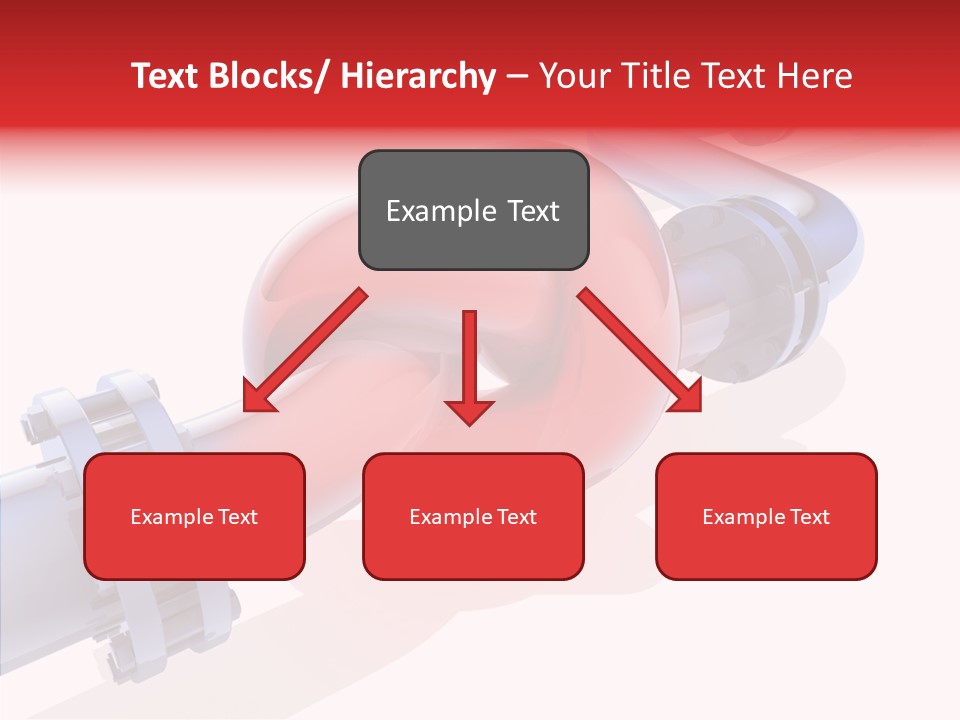 Technology Crane Pipeline PowerPoint Template