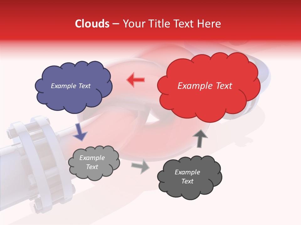 Technology Crane Pipeline PowerPoint Template