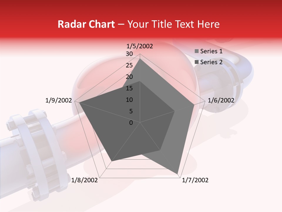 Technology Crane Pipeline PowerPoint Template