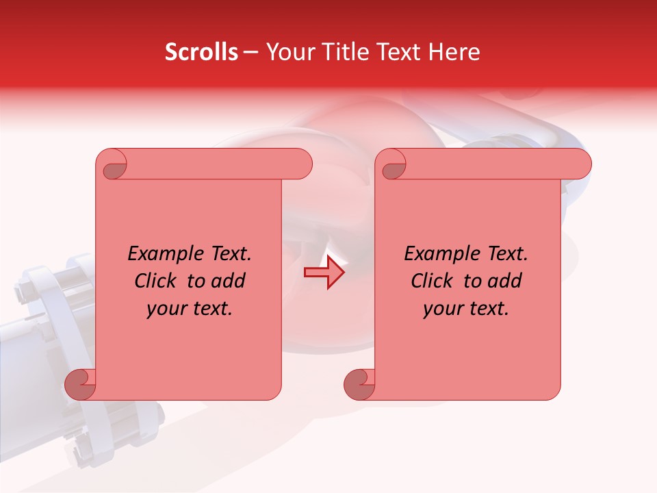 Technology Crane Pipeline PowerPoint Template