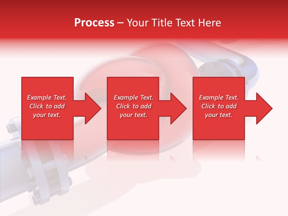 Technology Crane Pipeline PowerPoint Template