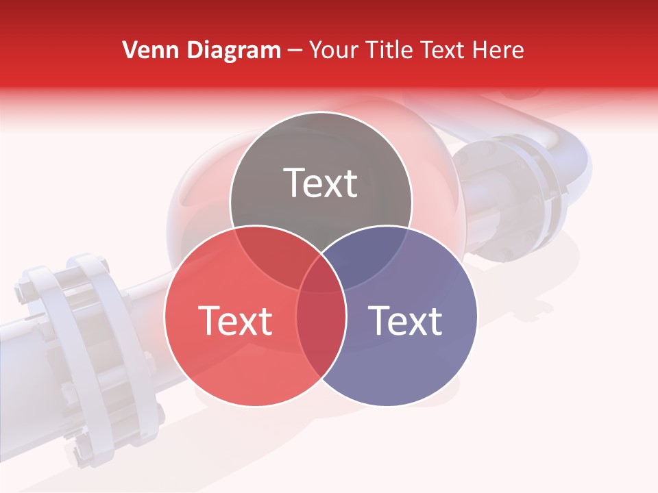 Technology Crane Pipeline PowerPoint Template