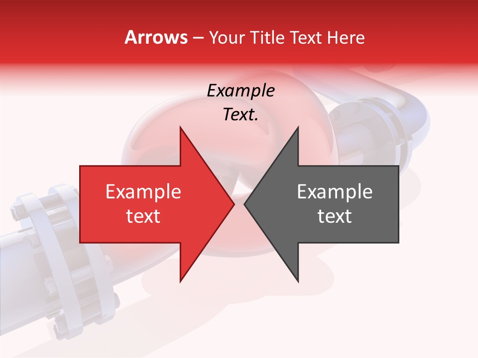 Technology Crane Pipeline PowerPoint Template