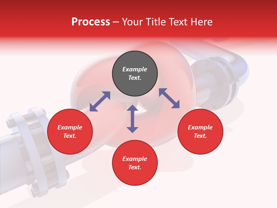 Technology Crane Pipeline PowerPoint Template
