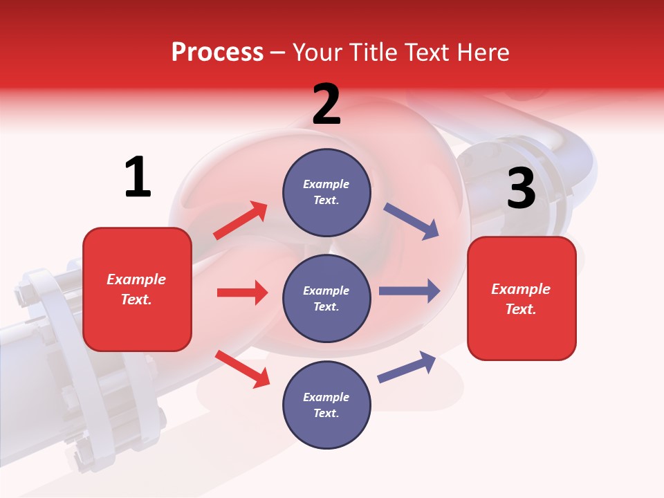 Technology Crane Pipeline PowerPoint Template