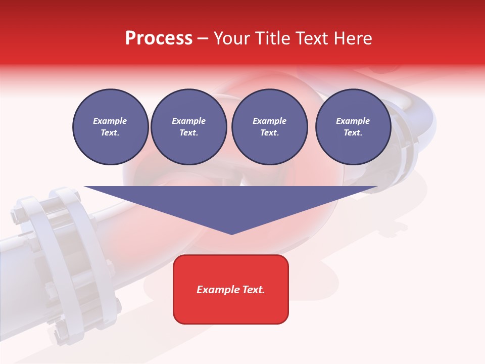 Technology Crane Pipeline PowerPoint Template