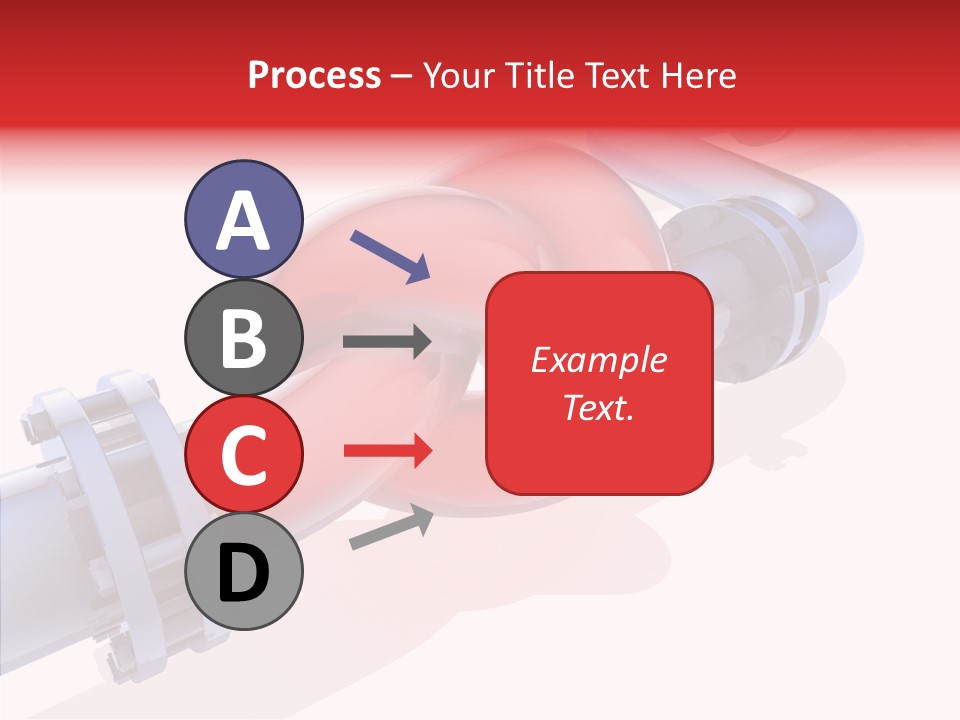 Technology Crane Pipeline PowerPoint Template