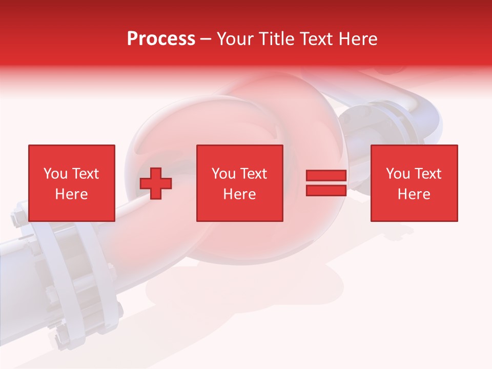 Technology Crane Pipeline PowerPoint Template