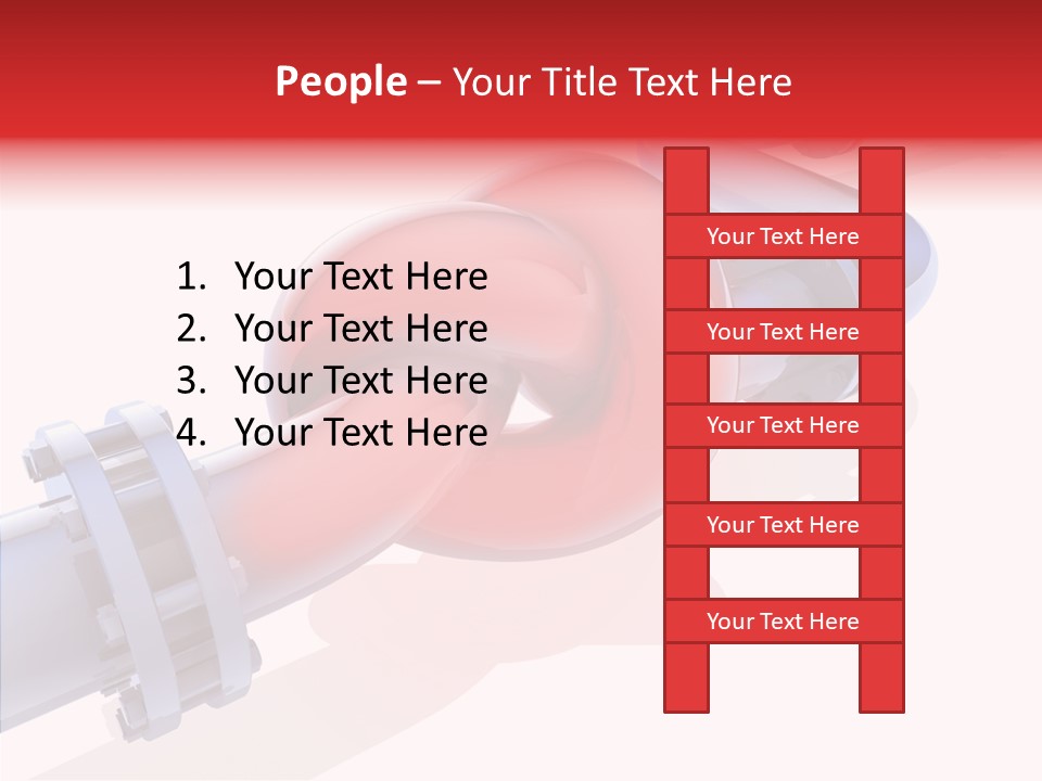 Technology Crane Pipeline PowerPoint Template