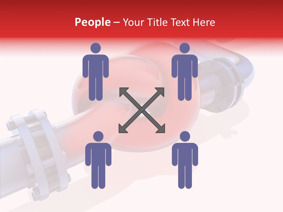 Technology Crane Pipeline PowerPoint Template