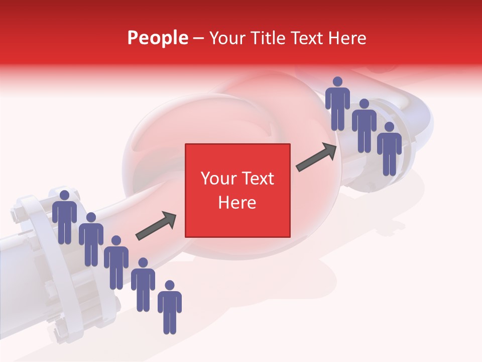 Technology Crane Pipeline PowerPoint Template