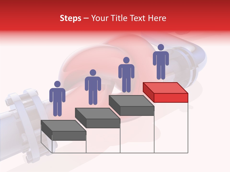 Technology Crane Pipeline PowerPoint Template