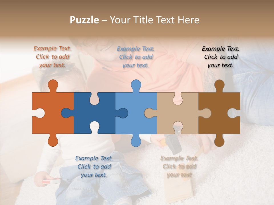 Casual Relation Man PowerPoint Template