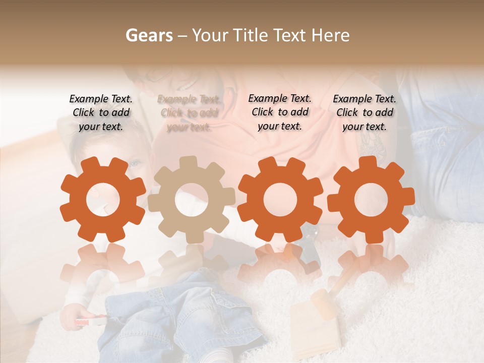 Casual Relation Man PowerPoint Template