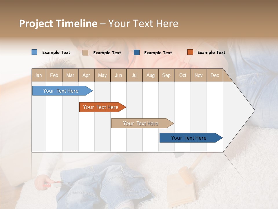 Casual Relation Man PowerPoint Template